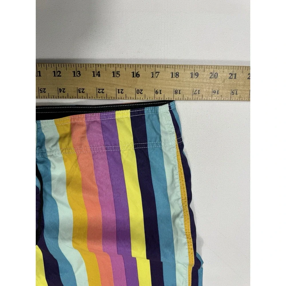 O’neill Hybrid Shorts Mens 36x11 Board Bermuda Stretch Beach Swim Colorful